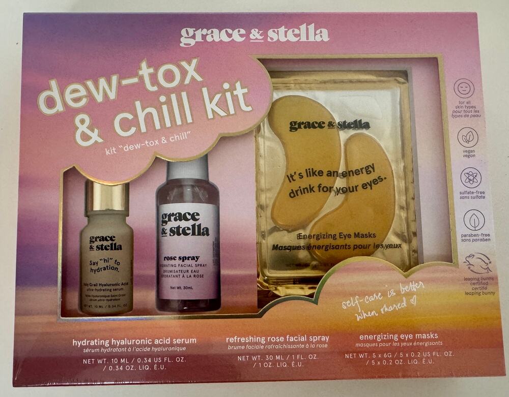 grace & stella Award-Winning Skin Care Set - Gifts for Women